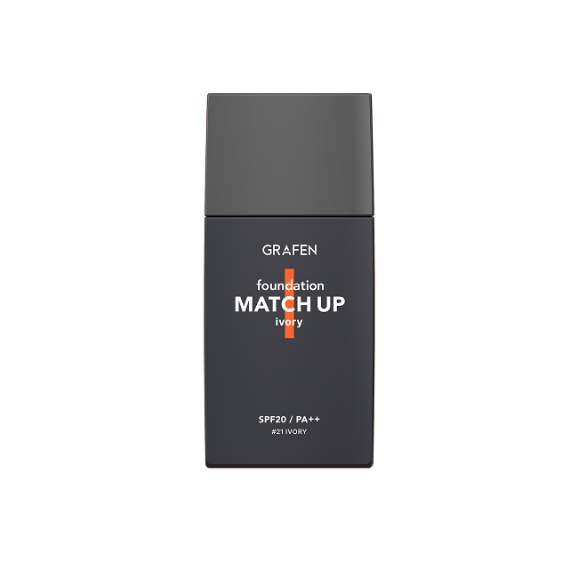 GRAFEN MATCH UP FOUNDATION IVORY NO.21 (40ml)